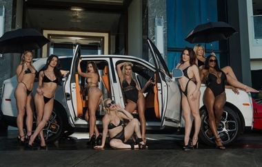 August Skye, Charlotte Stokely, Cherry Kiss, Freya Parker, Ella Reese Girls Night